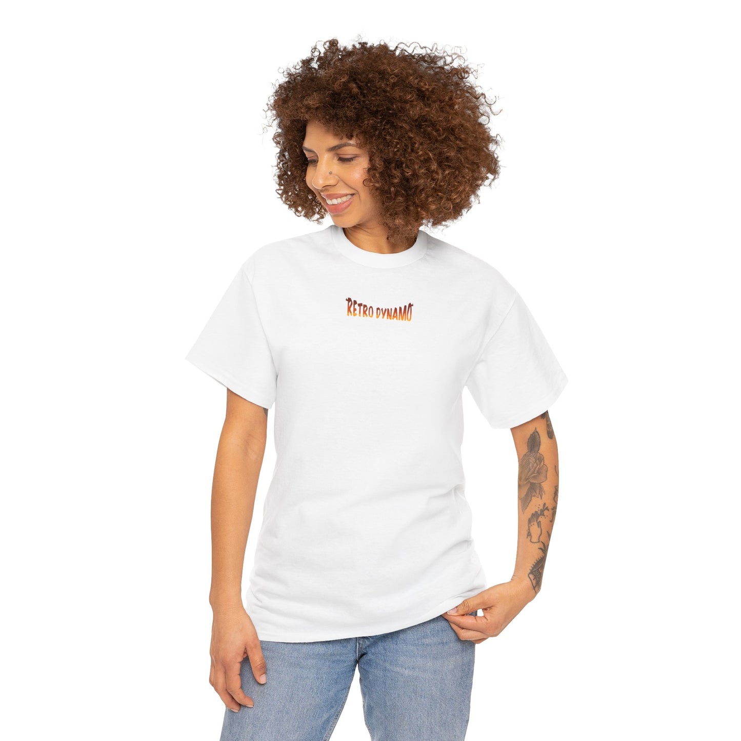 'RACE-HELMET' Unisex Heavy Cotton Tee