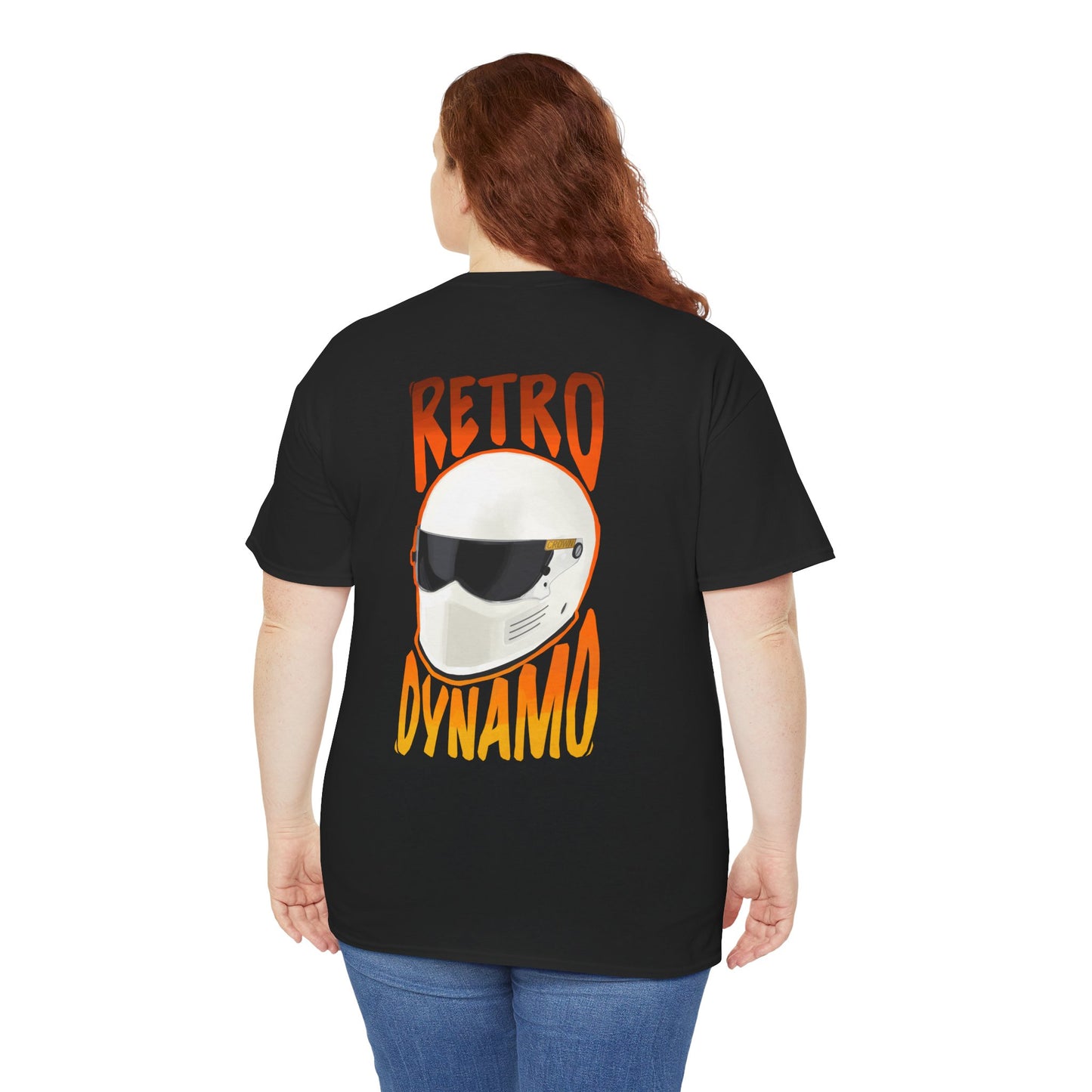 'RACE-HELMET' Unisex Heavy Cotton Tee