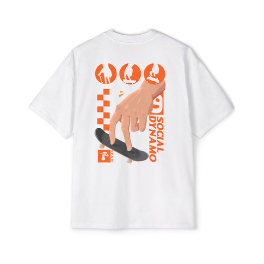 Social Dynamo “SKATE” Oversized Tee
