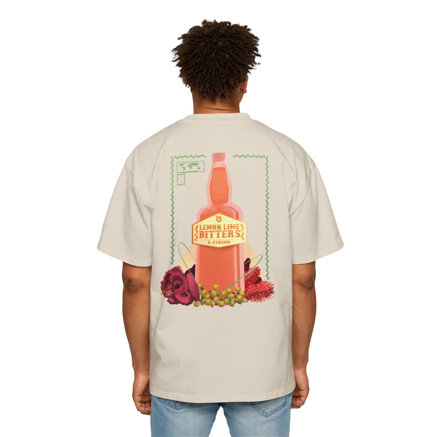 Premium 'BITTERS' Oversized Graphic T-shirt