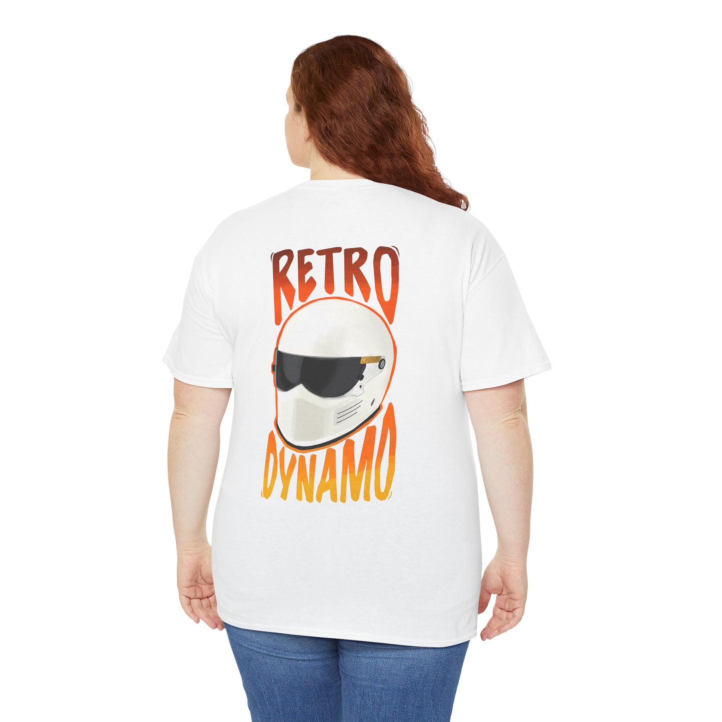 'RACE-HELMET' Unisex Heavy Cotton Tee