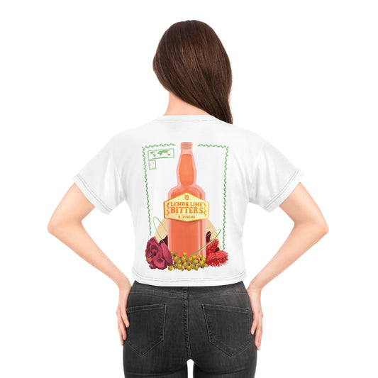 Premium 'BITTERS' Crop T-shirt
