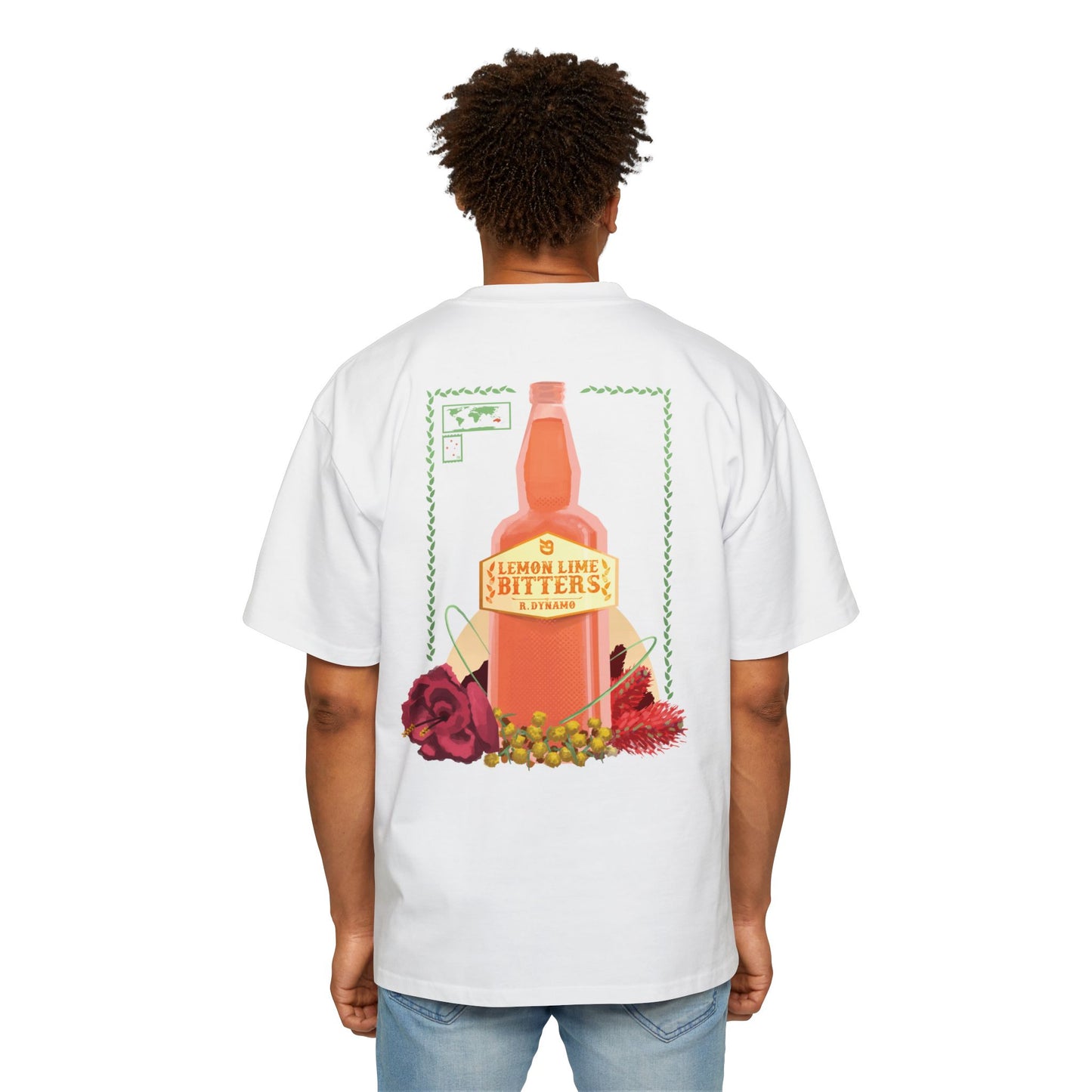 Premium 'BITTERS' Oversized Graphic T-shirt