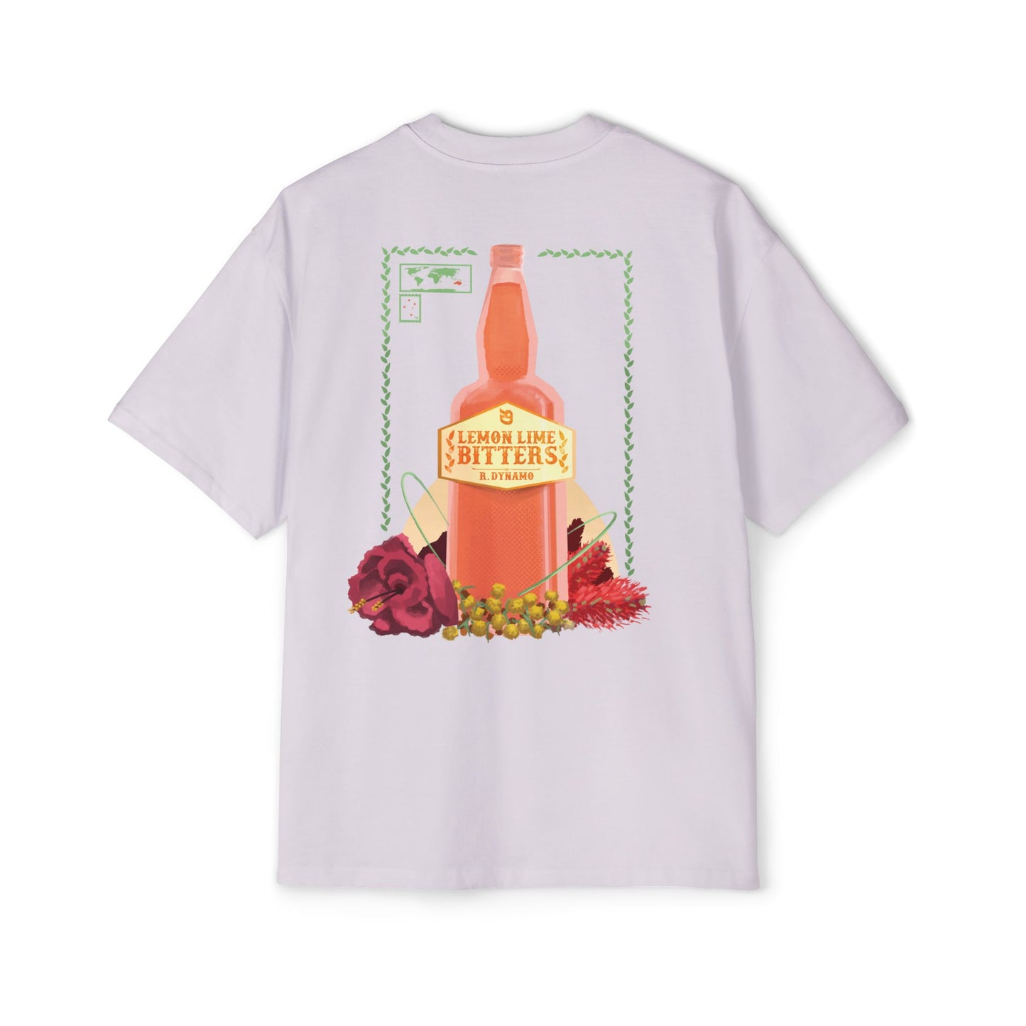 Premium 'BITTERS' Oversized Graphic T-shirt